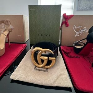 Gucci GG Marmont Wide Belt